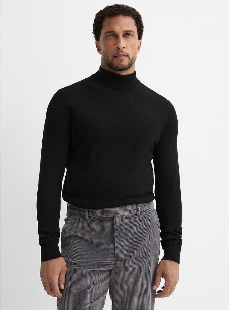 THE RIVO MOCK NECK SWEATER